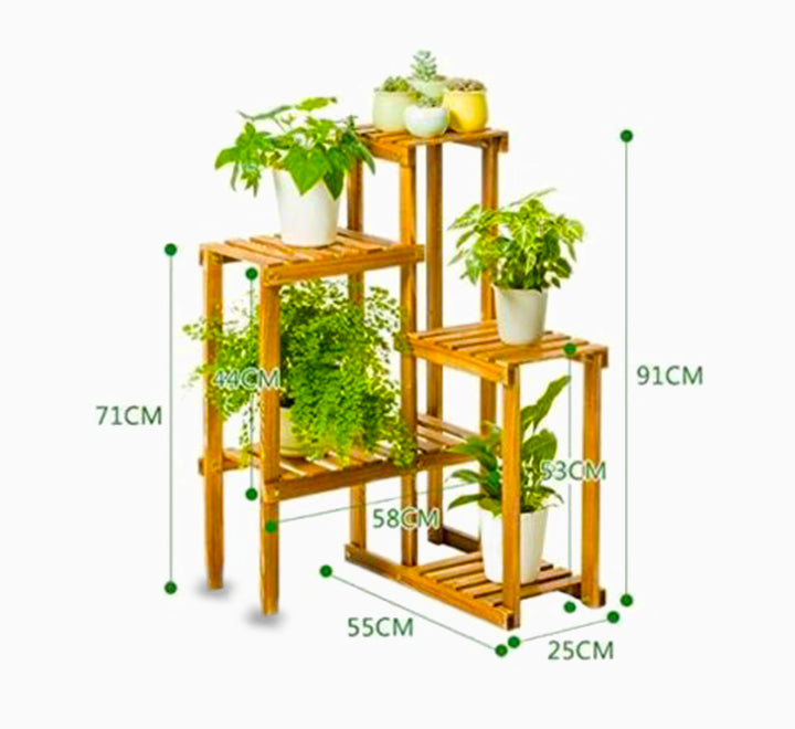 Handmade Jarza Planter Shelf