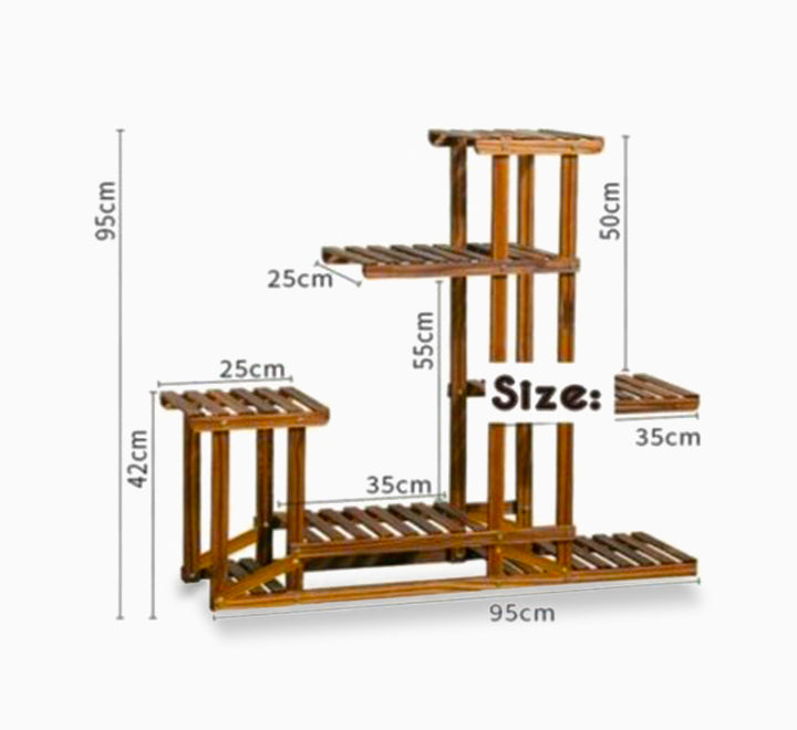 Handmade Torza Planter Shelf