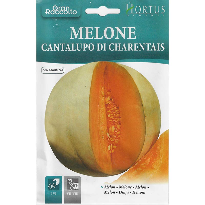 Melon “Melone Cantalupo Di Charentais” Seeds by Hortus