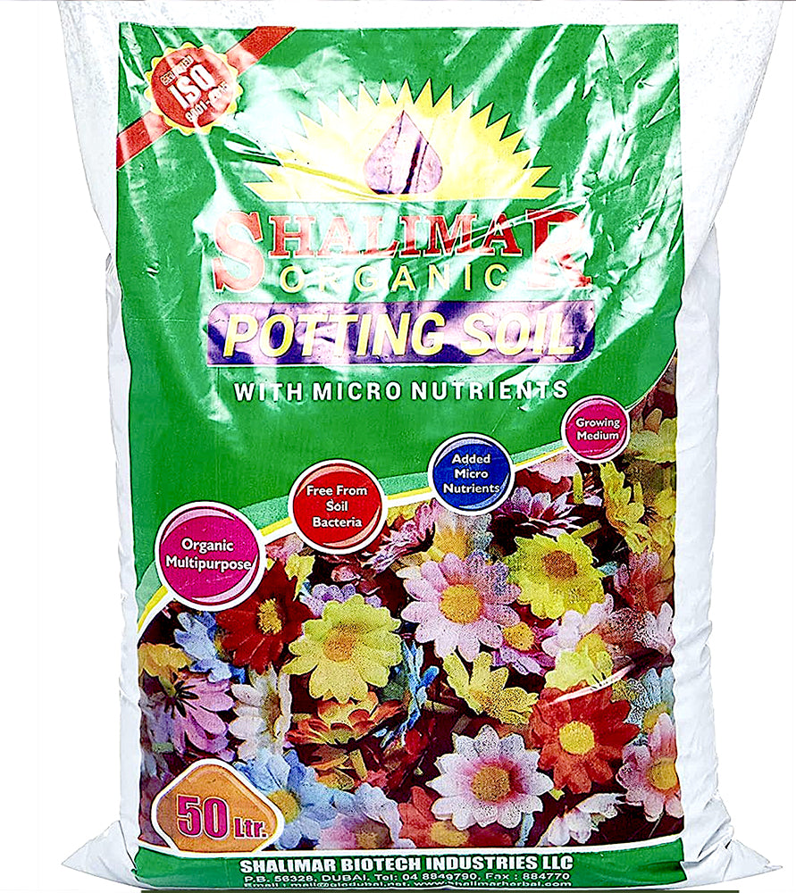 Organic Potting Soil By Shalimar – Soil 50Ltrs