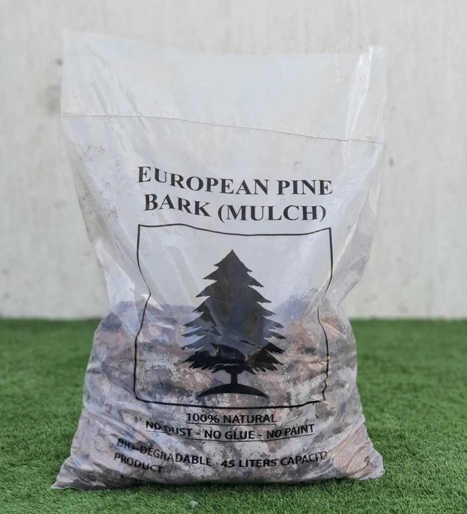 Pine Bark Mulch – 45Ltr Bag (7KG)
