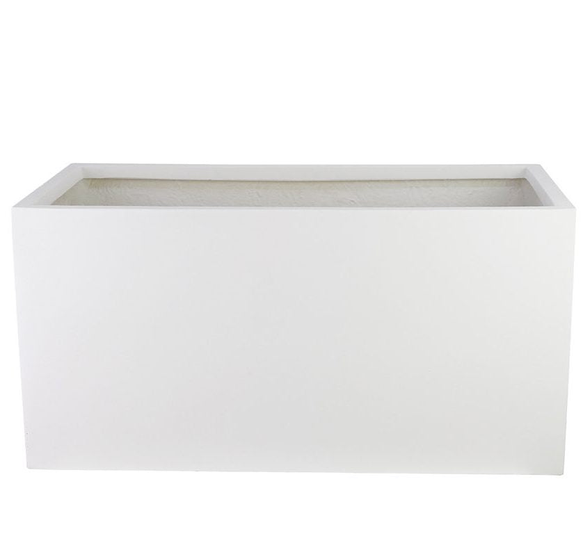 Rectangular GRP Pot 60x30x30cm Modern Durable Outdoor Planter