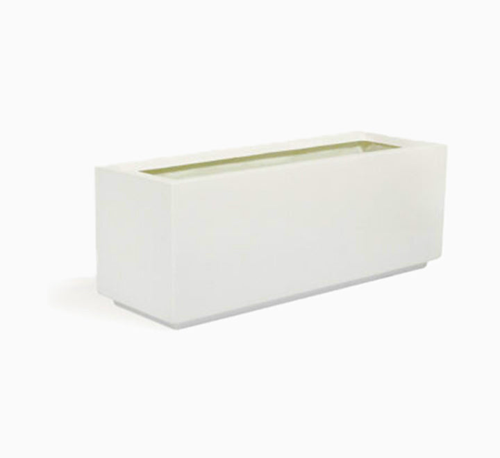 Rectangular GRP Pot 50x20x20cm Modern Durable Outdoor Planter