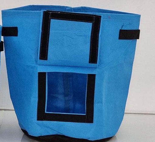 Aeration Fabric “window” Pot-Bag