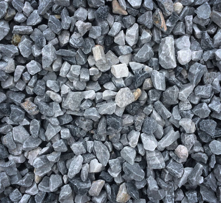 Mulch and Pebbles